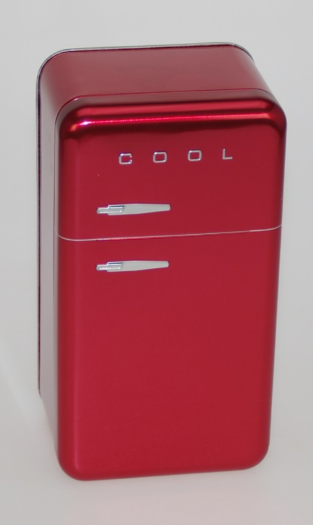 Boîte frigo rouge