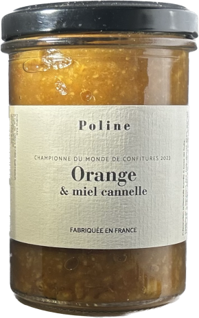 Orange & miel cannelle 230g