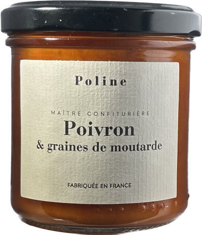 Poivron & graines de moutarde 160g